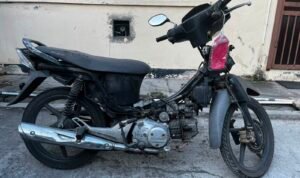 Curanmor Barang bukti pencurian sepeda motor di Bangunharjo, Sewon, Bantul, DIY. (Polres Bantul)