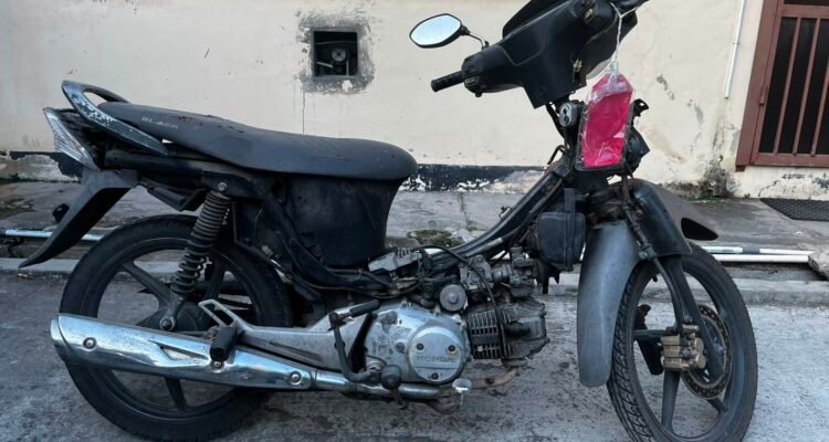 Barang bukti pencurian sepeda motor di Bangunharjo, Sewon, Bantul, DIY. (Polres Bantul)