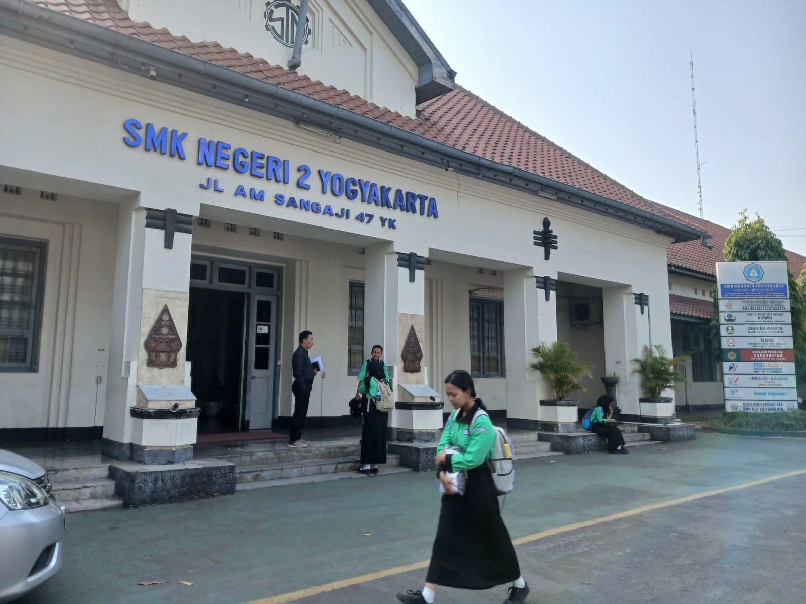 Suasana SMzkN2 Jogja, Jumat (18/9/2026). (Dewi Rukmini)